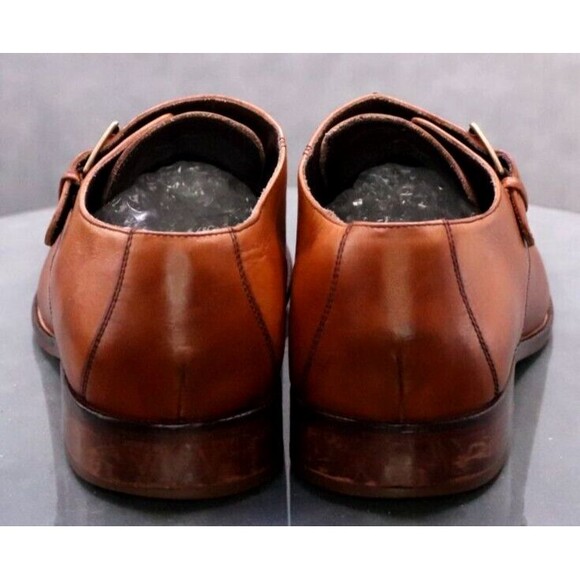 Cole Haan Men\'s Monk Strap Dress Shoes Size 13 M Leather Tan C11826 main image 6